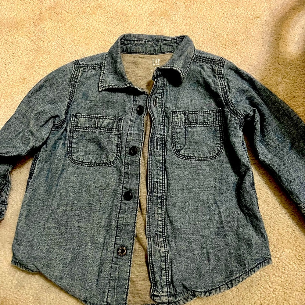 Baby Gap boys shacket/overshirt